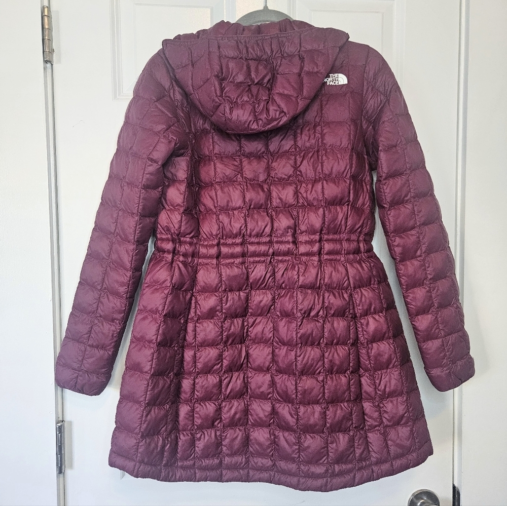 The North Face Thermoball Eco Parka Thigh-length Fitted Quilted Puffer Coat S - Picture 8 of 15